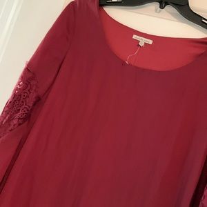 Charlotte Russe Burgundy Dress